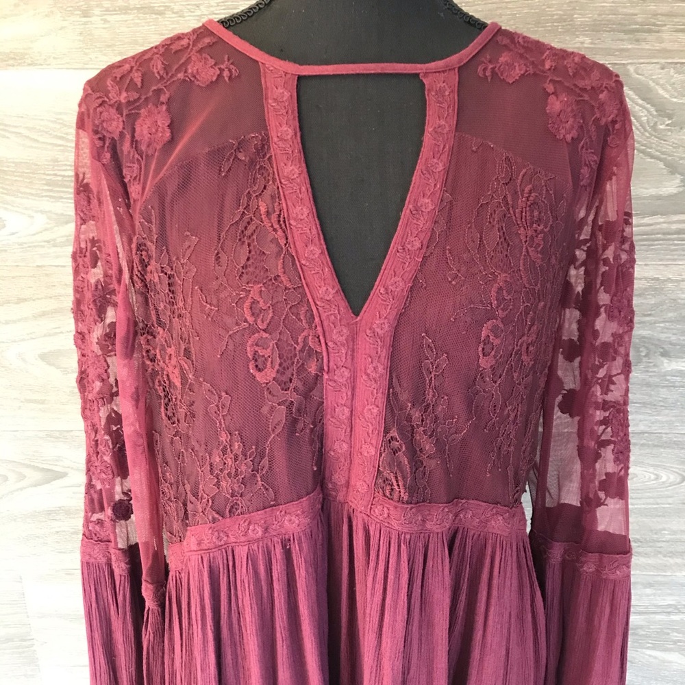AE Lacy Empire Waist Swing Blouse